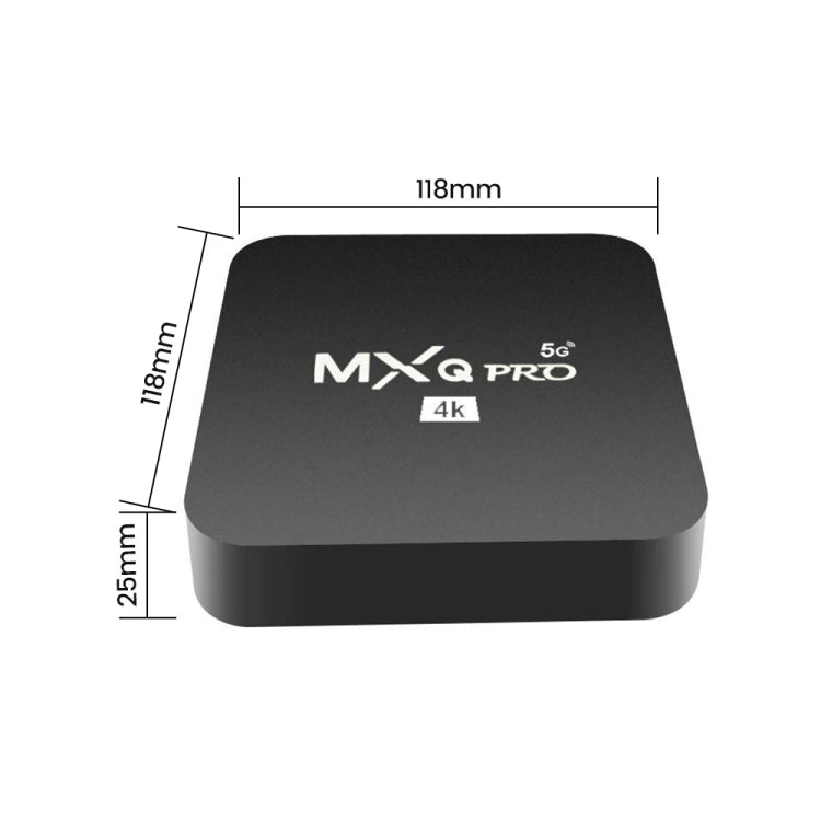 MXQ Pro RK3228A Quad-Core CPU 4K HD Network Set-Top Box, RAM:2GB+16GB(EU Plug) - RK3228A by buy2fix | Online Shopping UK | buy2fix