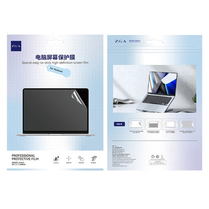 For MacBook Pro 16.2 inch 2021 ZGA Clear HD PET Laptop Screen Protector - Keyboard Protector by ZGA | Online Shopping UK | buy2fix