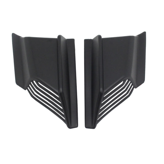 For Honda ADV160 2019-2023 Motorcycle Winglet Aerodynamic Wing Kit Spoiler(Black) - Ornamental Parts by buy2fix | Online Shopping UK | buy2fix