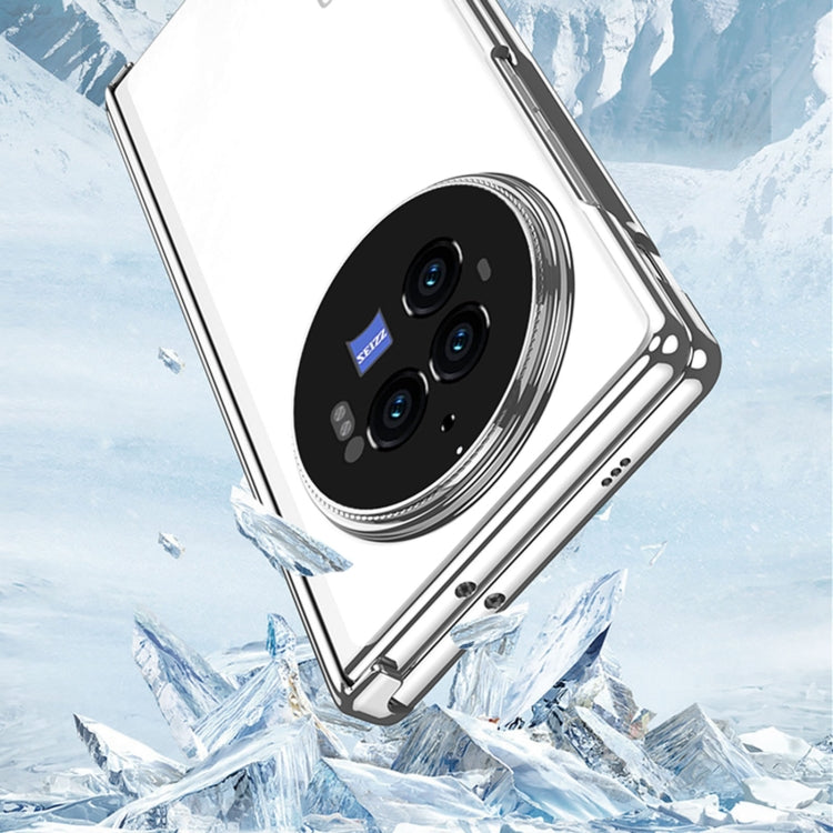 For vivo X Fold3 Pro GKK Integrated Magnetic Fold Hinge Shockproof Phone Case(Black) - vivo Cases by GKK | Online Shopping UK | buy2fix