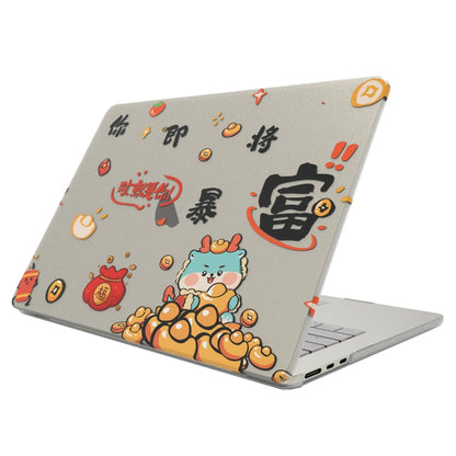 For MacBook Pro 14.2 A2992/A2918/A2779/A2442 UV Printed Pattern Laptop Frosted Protective Case(DDC-1689) - MacBook Pro Cases by buy2fix | Online Shopping UK | buy2fix