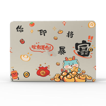 For MacBook Pro 14.2 A2992/A2918/A2779/A2442 UV Printed Pattern Laptop Frosted Protective Case(DDC-1689) - MacBook Pro Cases by buy2fix | Online Shopping UK | buy2fix