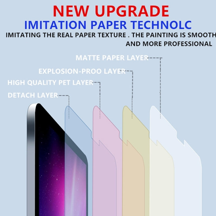 For iPad Pro 11 2024 50pcs Matte Paperfeel Screen Protector - iPad Pro 11 2024 Tempered Glass by buy2fix | Online Shopping UK | buy2fix