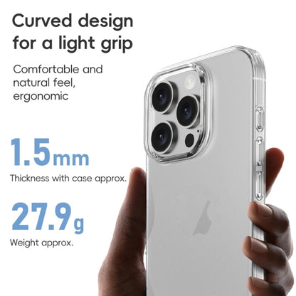 For iPhone 16 Pro Max ZGA Clear TPU Shockproof Phone Case(Transparent) - iPhone 16 Pro Max Cases by ZGA | Online Shopping UK | buy2fix