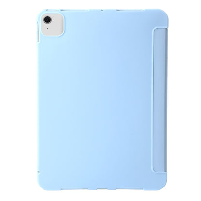 For iPad Air 13 2024 TPU Deformation Flip Leather Tablet Case with Holder(Sky Blue) - iPad Air 13 2024 Cases by buy2fix | Online Shopping UK | buy2fix