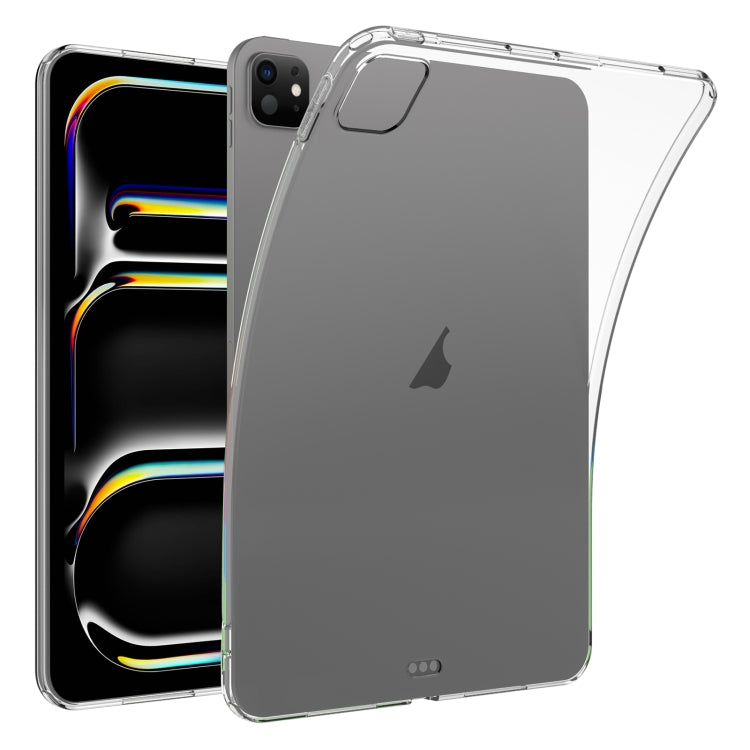 For iPad Pro 11 2024 Highly Transparent TPU Shockproof Protective Case(Transparent) - iPad Pro 11 2024 Cases by buy2fix | Online Shopping UK | buy2fix