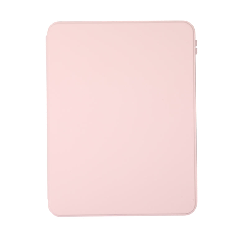 For iPad Pro 11 2024 2 in 1 Acrylic Split Rotating Leather Tablet Case(Pink) - iPad Pro 11 2024 Cases by buy2fix | Online Shopping UK | buy2fix