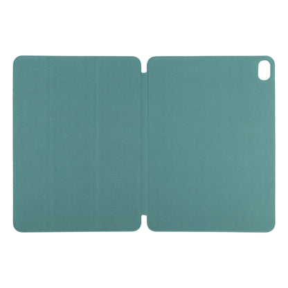 For iPad Air 11 2025 / 2024 Double-sided Clip Non-buckle Magnetic PU Smart Tablet Case(Green) - iPad Air 11 2025 / 2024 Cases by buy2fix | Online Shopping UK | buy2fix