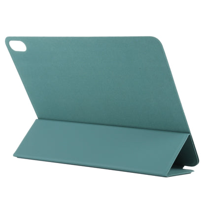 For iPad Air 11 2025 / 2024 Double-sided Clip Non-buckle Magnetic PU Smart Tablet Case(Green) - iPad Air 11 2025 / 2024 Cases by buy2fix | Online Shopping UK | buy2fix