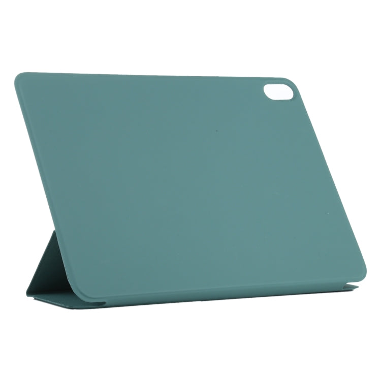 For iPad Air 11 2025 / 2024 Double-sided Clip Non-buckle Magnetic PU Smart Tablet Case(Green) - iPad Air 11 2025 / 2024 Cases by buy2fix | Online Shopping UK | buy2fix