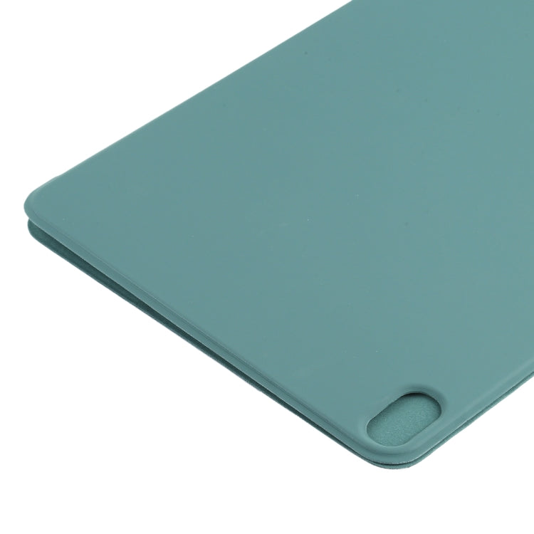 For iPad Air 11 2025 / 2024 Double-sided Clip Non-buckle Magnetic PU Smart Tablet Case(Green) - iPad Air 11 2025 / 2024 Cases by buy2fix | Online Shopping UK | buy2fix