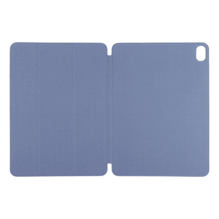 For iPad Air 11 2025 / 2024 Double-sided Clip Non-buckle Magnetic PU Smart Tablet Case(Purple) - iPad Air 11 2025 / 2024 Cases by buy2fix | Online Shopping UK | buy2fix