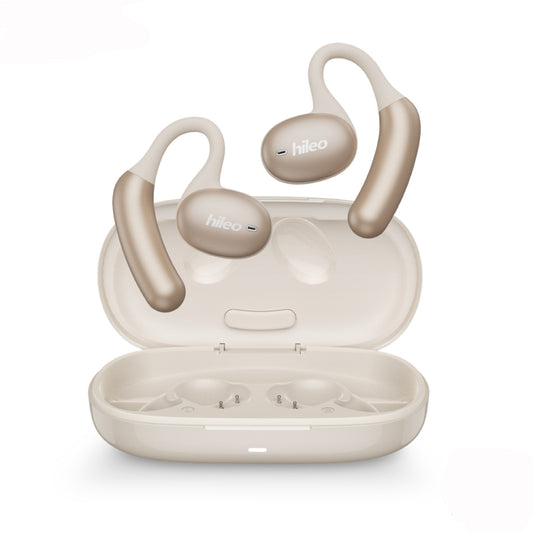 Hileo Hi96 TWS Touch Control IPX5 Waterproof Wireless Earphone(Gold) - TWS Earphone by Hileo | Online Shopping UK | buy2fix