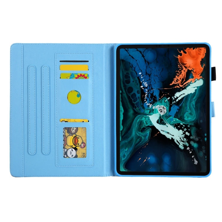 For iPad Pro 11 2024 Colored Drawing Leather Smart Tablet Case(Colorful Elephant) - iPad Pro 11 2024 Cases by buy2fix | Online Shopping UK | buy2fix