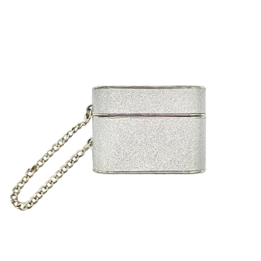 For AirPods Pro 2 Cylindrical Glitter Leather Texture Bluetooth Earphone Protective Case(Silver) - For AirPods Pro 2 by buy2fix | Online Shopping UK | buy2fix