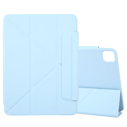 For iPad Pro 11 2024 Y-Shape Double-sided Clip Magnetic Smart Tablet Case(Blue) - iPad Pro 11 2024 Cases by buy2fix | Online Shopping UK | buy2fix