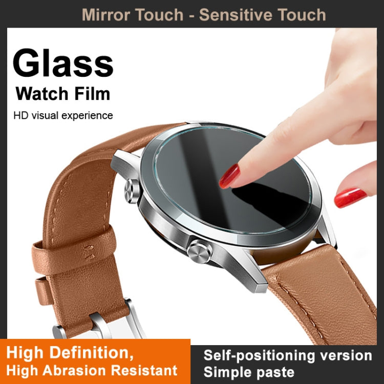 For Garmin Forerunner 165 IMAK Tempered Glass Watch Protective Film Self-contained Positioning Version - Screen Protector by imak | Online Shopping UK | buy2fix