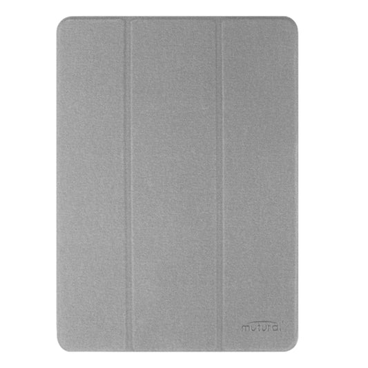 For iPad Air 11 2024 / Air 2022 10.9 Mutural YASHI Series Tablet Leather Smart Case(Grey) - iPad Air 11 2024 Cases by Mutural | Online Shopping UK | buy2fix