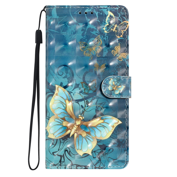 For Motorola Moto G Stylus 5G 2024 3D Pattern Leather Phone Case(3D Butterfly) - Motorola Cases by buy2fix | Online Shopping UK | buy2fix