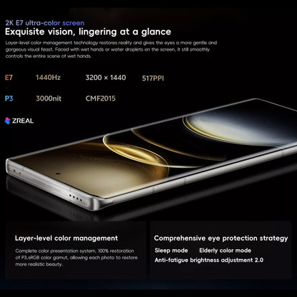 vivo X100 Ultra, 16GB+512GB, Face ID / Fingerprint Identification, 6.78 inch Android 14 OriginOS 4 Snapdragon 8 Gen 3 Octa Core, OTG, NFC, Network: 5G, Support Google Play(Titanium) - vivo by vivo | Online Shopping UK | buy2fix