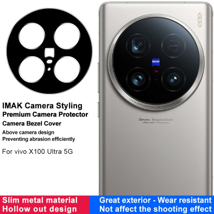 For vivo X100 Ultra IMAK Metal Camera Lens Protector Cover - For Vivo by imak | Online Shopping UK | buy2fix