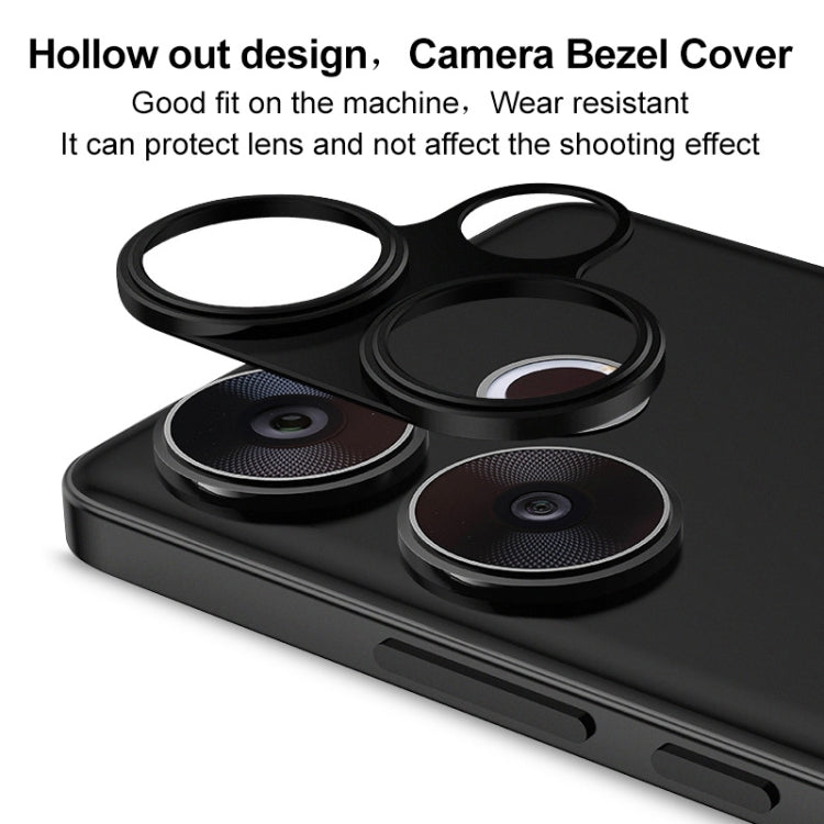 For Xiaomi POCO F6 IMAK Metal Camera Lens Protector Cover - For Xiaomi by imak | Online Shopping UK | buy2fix