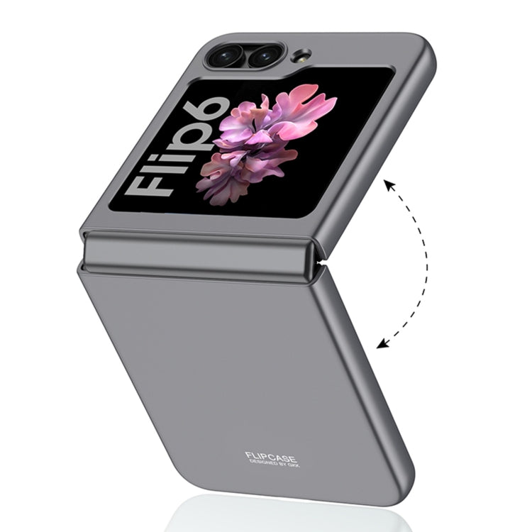 For Samsung Galaxy Z Flip6 GKK Ultra-thin Full Coverage Phone Case(Silver) - Galaxy Z Flip6 5G Cases by GKK | Online Shopping UK | buy2fix