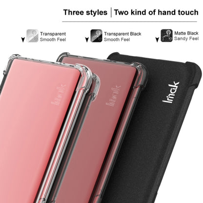 For Sony Xperia 10 VI imak Shockproof Airbag TPU Phone Case(Matte Black) - Sony Cases by imak | Online Shopping UK | buy2fix