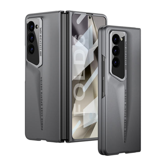 For Samsung Galaxy Z Fold6 GKK Integrated Blade Ultra-thin Full Coverage Phone Case(Grey) - Galaxy Z Fold6 5G Cases by GKK | Online Shopping UK | buy2fix