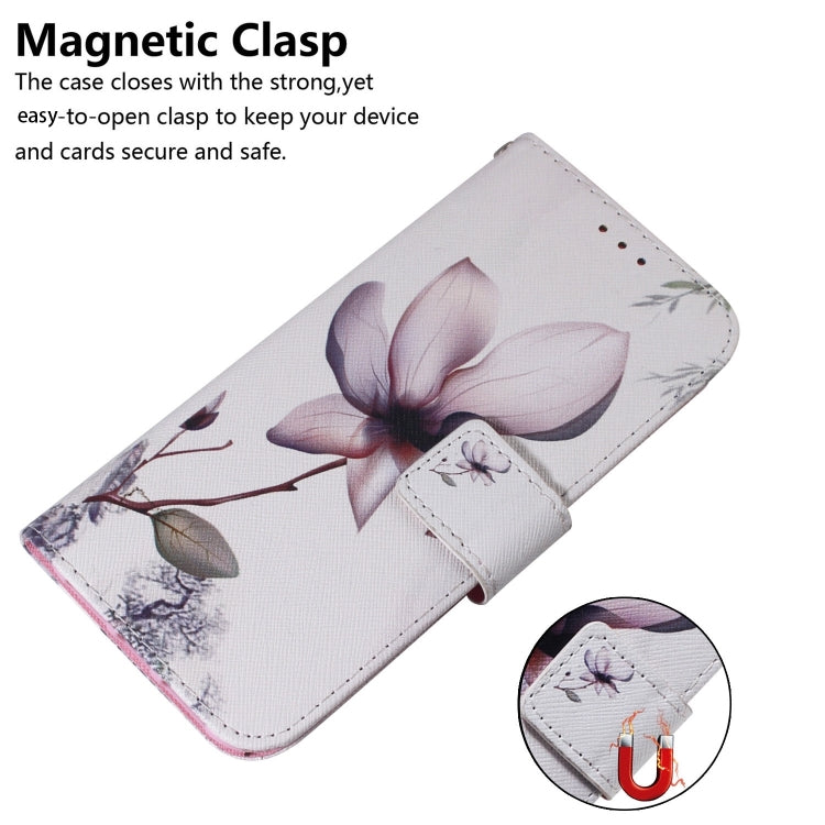 For Xiaomi Redmi K70 Pro / K70 Coloured Drawing Flip Leather Phone Case(Magnolia) - K70 Cases by buy2fix | Online Shopping UK | buy2fix