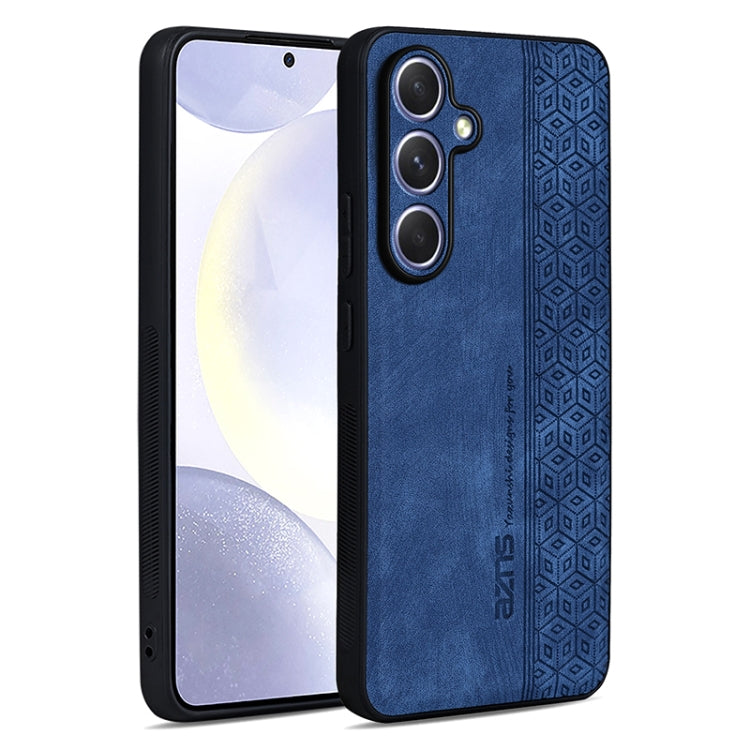 For Samsung Galaxy S25+ 5G AZNS 3D Embossed Skin Feel Phone Case(Sapphire Blue) - Galaxy S25+ 5G Cases by AZNS | Online Shopping UK | buy2fix