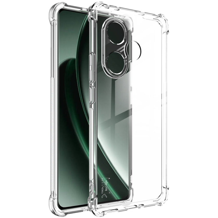 For Realme GT 6T 5G Global imak Shockproof Airbag TPU Phone Case(Transparent) - Realme Cases by imak | Online Shopping UK | buy2fix