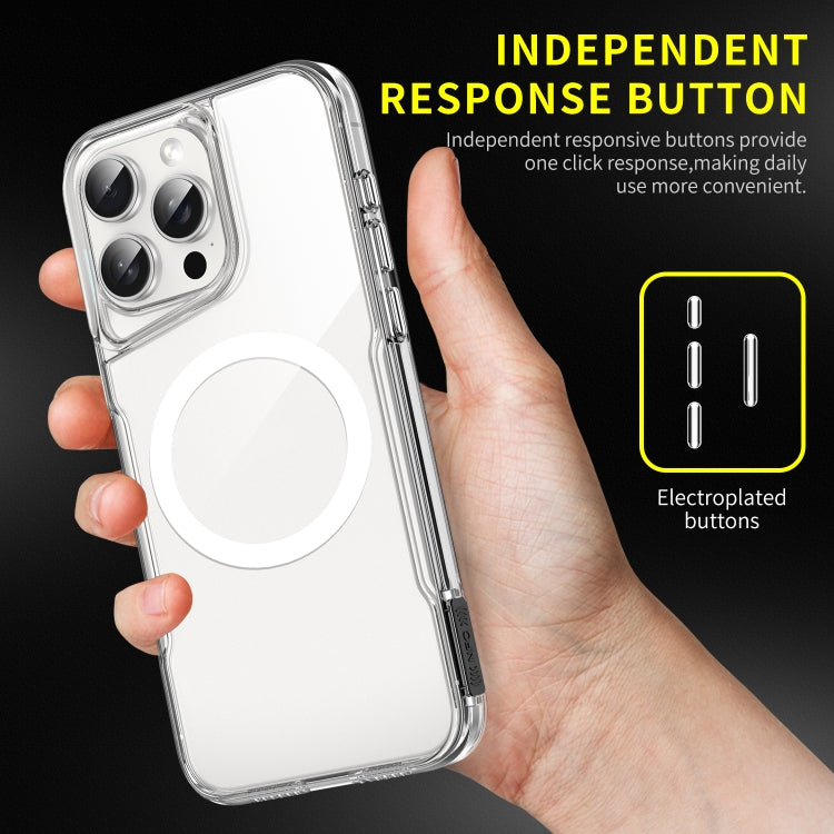 For iPhone 14 Pro Max MagSafe Acrylic + TPU Transparent Full Coverage Phone Case - iPhone 14 Pro Max Cases by buy2fix | Online Shopping UK | buy2fix