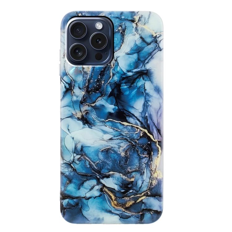 For iPhone 16 Pro IMD Marble TPU Phone Case(Grey) - iPhone 16 Pro Cases by buy2fix | Online Shopping UK | buy2fix