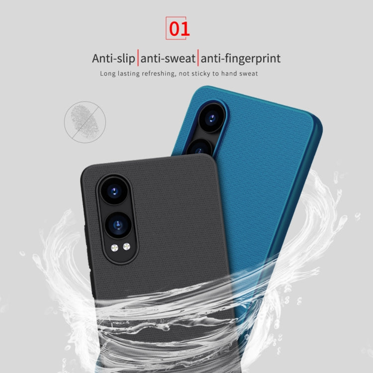 For OnePlus Nord CE4 Lite / OPPO K12x NILLKIN Frosted PC Phone Case(Blue) - OnePlus Cases by NILLKIN | Online Shopping UK | buy2fix