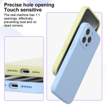 For iPhone 16 Plus Precise Hole Liquid Silicone Jelly Color Full Coverage Phone Case(Midnight Blue) - iPhone 16 Plus Cases by buy2fix | Online Shopping UK | buy2fix