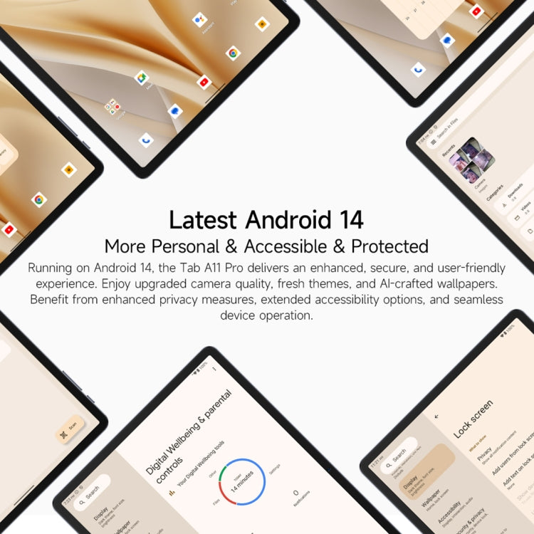 [HK Warehouse] Ulefone Tab A11 Pro Tablet PC, 8GB+128GB, 11 inch Android 14 MediaTek Helio G99 Octa Core 4G Network, EU Plug(Space Gray) - Other by Ulefone | Online Shopping UK | buy2fix