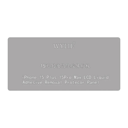 WYLIE LCD Display Screen Glue Removal Protection Board For iPhone 15 Plus / 15 Pro Max - Working Mat by buy2fix | Online Shopping UK | buy2fix