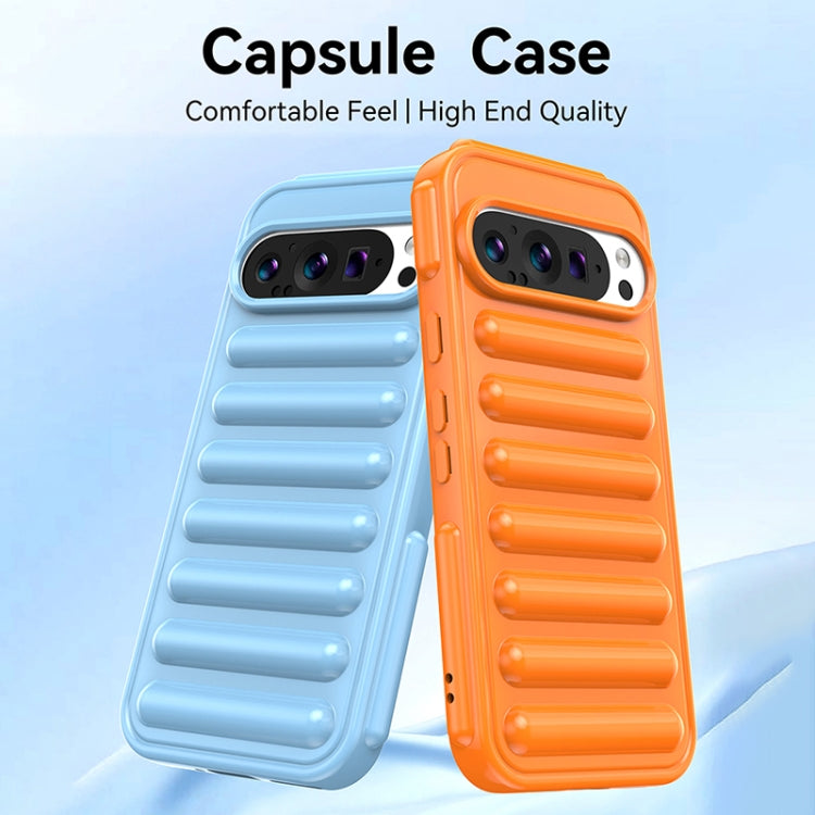 For Google Pixel 9 Capsule Series Candy Color TPU Phone Case(Green) - Google Cases by buy2fix | Online Shopping UK | buy2fix