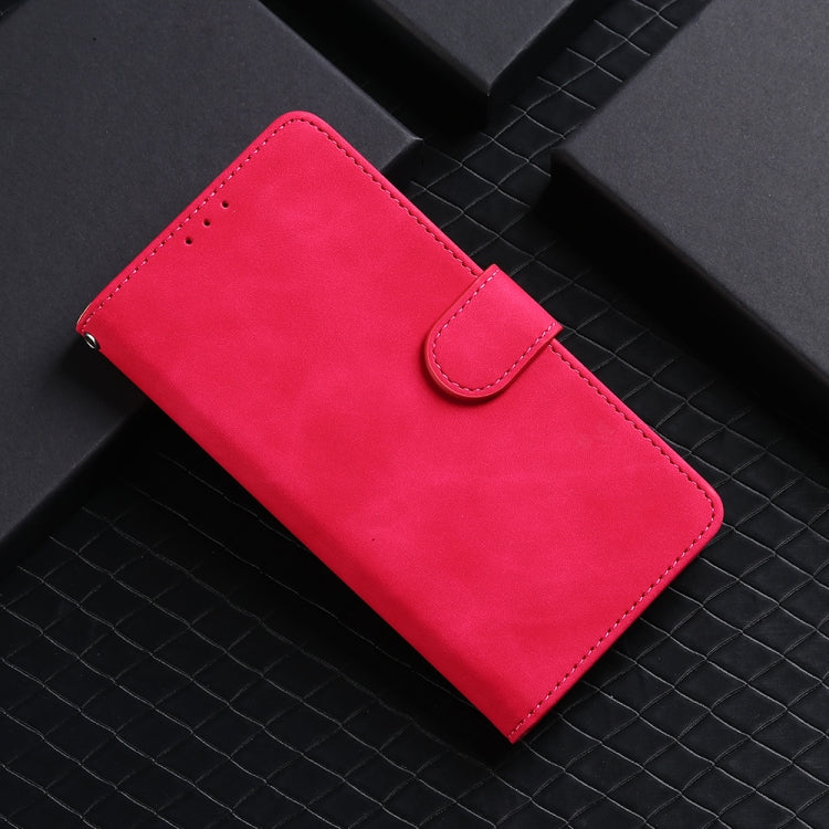 For Redmi K70 Ultra Skin Feel Magnetic Flip Leather Phone Case(Rose Red) - Xiaomi Cases by buy2fix | Online Shopping UK | buy2fix