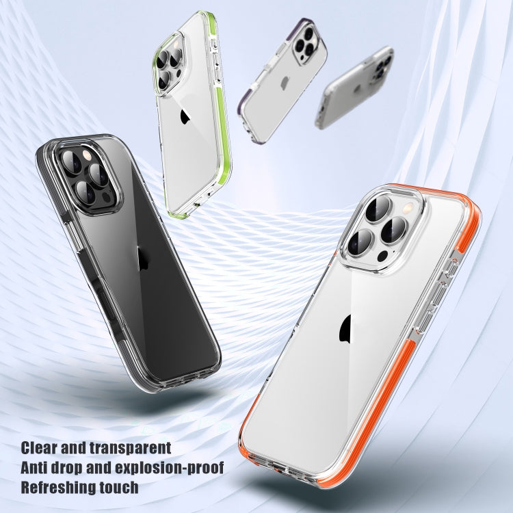 For iPhone 16 TPE Airbag TPU+ PC Full Coverage Phone Case(White) - iPhone 16 Cases by buy2fix | Online Shopping UK | buy2fix