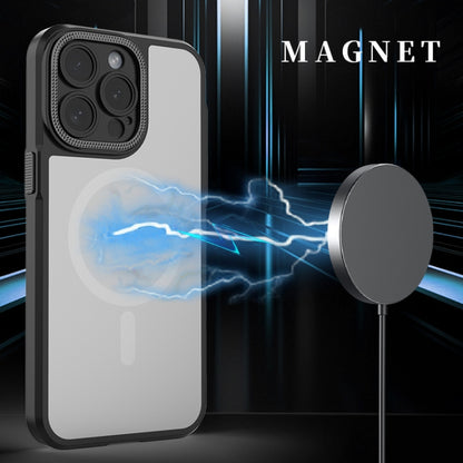 For iPhone 16 Pro Bodyguard MagSafe Magnetic Phone Case(Black) - iPhone 16 Pro Cases by buy2fix | Online Shopping UK | buy2fix