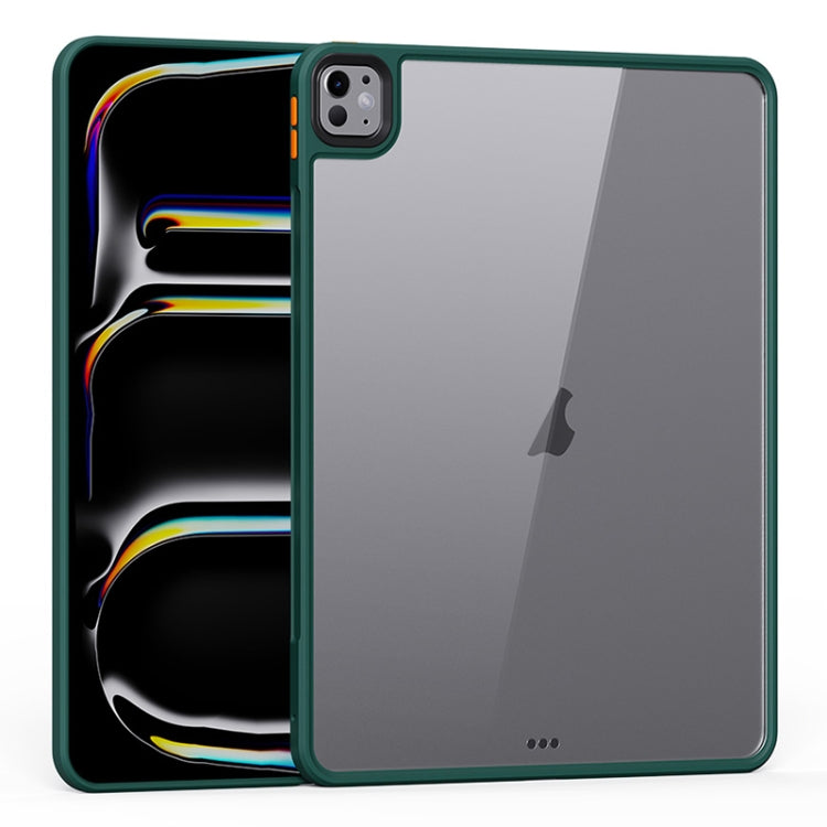 For iPad Pro 11 2024 Ming Shield Series PC Hybrid TPU Tablet Case(Green) - iPad Pro 11 2024 Cases by buy2fix | Online Shopping UK | buy2fix