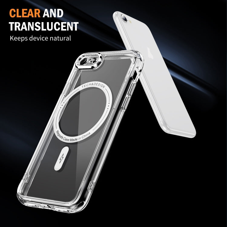 For iPhone 7 / 8 / SE 2022 Airbag Magsafe PC Hybrid TPU Phone Case(Transparent) - iPhone SE 2022 / 2020 / 8 / 7 Cases by buy2fix | Online Shopping UK | buy2fix