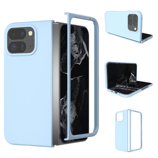 For Google Pixel 9 Pro Fold Skin Feel PC Phone Case(Light Blue) - Google Cases by buy2fix | Online Shopping UK | buy2fix