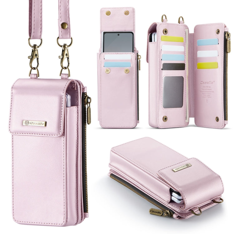 For Samsung Z Fold Series CaseMe Me50 Mini Lanyard Universal Bag(Pink) - Galaxy Z Fold6 5G Cases by CaseMe | Online Shopping UK | buy2fix