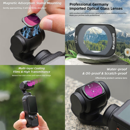 For DJI Osmo Pocket 3 Sunnylife Camera Lens Filter, Filter:CPL - Lens Accessories by Sunnylife | Online Shopping UK | buy2fix