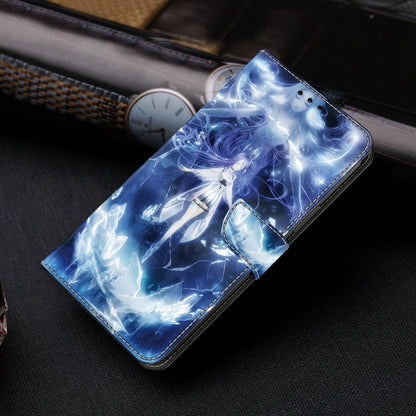 For Google Pixel 9 Pro XL Crystal Painted Leather Phone case(Magic Fairy) - Google Cases by buy2fix | Online Shopping UK | buy2fix