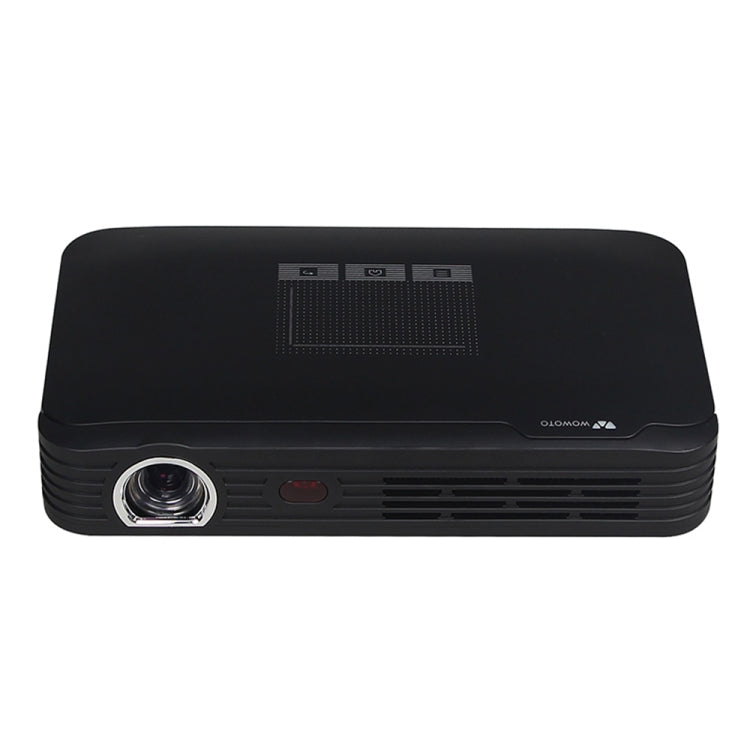 WOWOTO T9 1280 x 800 RGB LED Portable Projector Android 6.0 2GB+16GB, Plug Type:US Plug(Black) - LED Projector by WOWOTO | Online Shopping UK | buy2fix