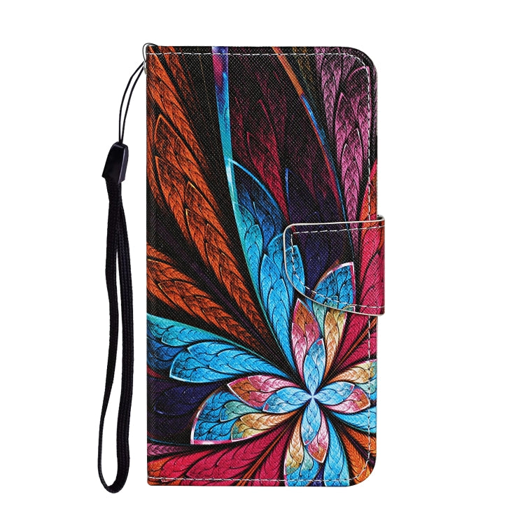 For OPPO Realme 6i Colored Drawing Pattern Horizontal Flip Leather Case with Holder & Card Slots & Wallet(Oil Painting) - Realme Cases by buy2fix | Online Shopping UK | buy2fix